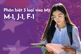 Phân biệt các loại visa du học Mỹ: F1, M1, J1
